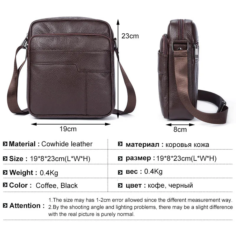 

Сумка-мессенджер WESTAL мужская из натуральной кожи, маленький саквояж кросс-боди с откидной крышкой для Ipad