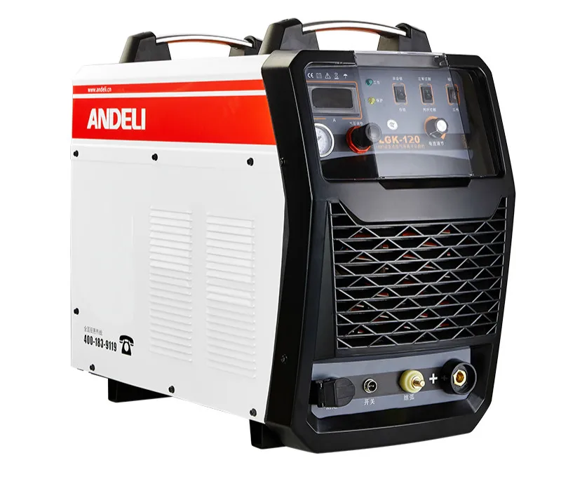 

ANDELI Three Phase Cut Steel Metal Pipe 380V Air Portable CNC Plasma Cutter Plasma Cutting Machine CUT-120 Plasma Cutting