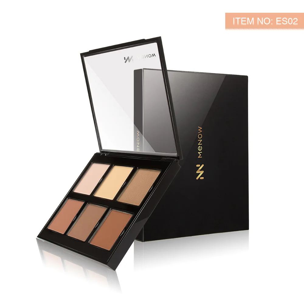 Набор для контуринга и Menow 6 цветов Контурирование подсвечивание натуральный