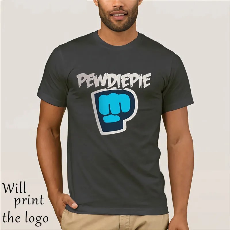 PEWDIEPIE BROFIST ФУТБОЛКА ВДОХНОВЛЕННЫЙ youtuber взрослых детей размеры футболки крутая