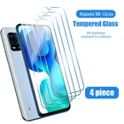 Закаленное стекло для Xiaomi Mi 9 8 10 11 Lite 9T 10T Pro, Защитное стекло для экрана Xiaomi Poco X3 M3 Pro Mi A3 A2 Lite 9 SE, 4 шт.