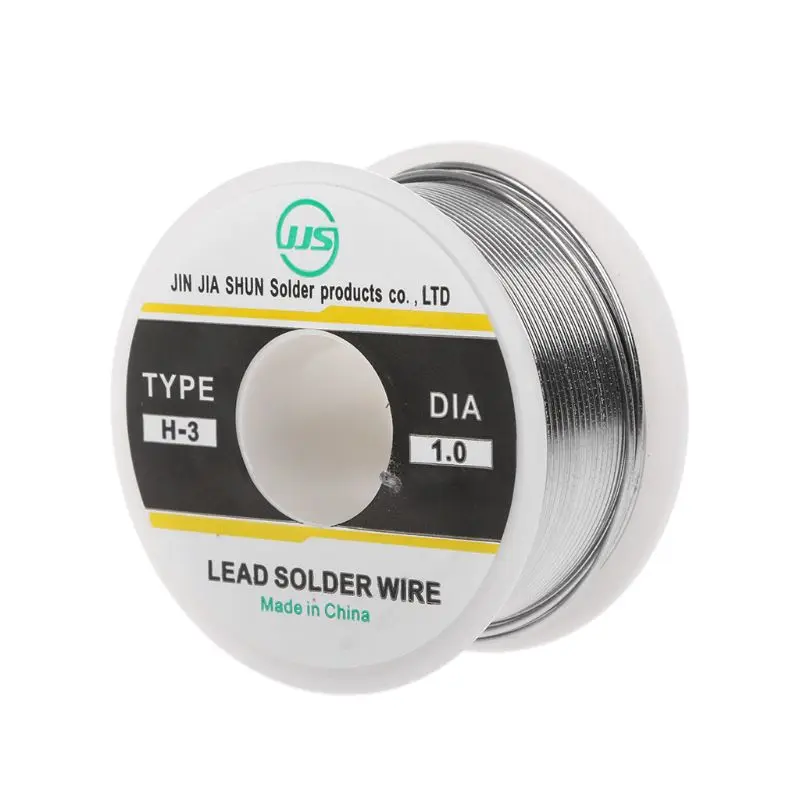 

60/40 1.0mm Flux Reel/Tube Tin Lead Rosin Core Soldering Wire Welding 100g