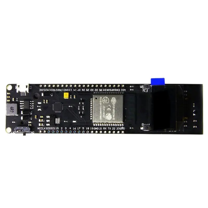 Esp8266 Esp32 0 96 дюймов Oled дисплей Wifi Bluetooth 18650 литиевая Защита аккумулятора макетная