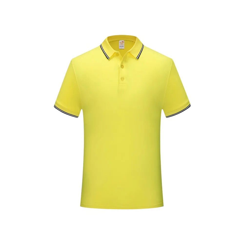 Футболка мужская с отложным воротником тенниска из полиэстера Спортивная майка