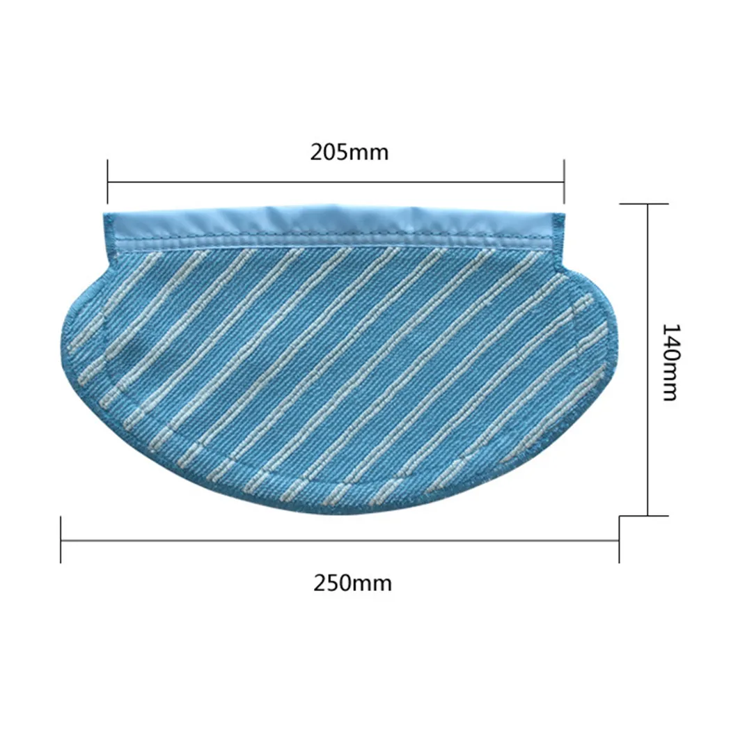 

6pcs Microfiber Pads For Ecovacs Deebot Ozmo 920 950 T5 Vacuum Cleaner Cover Vacuum Cleaner Sweeper Replace Vacuum Mops