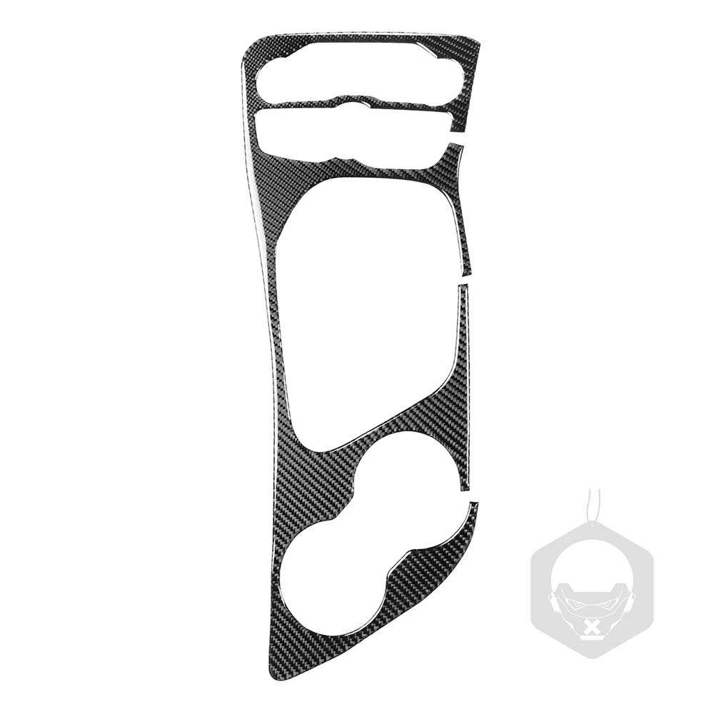 

Carbon Fiber Stickers Car Interior Gear Shift Panel Cover Frame Trim Car Accessories for Dodge Challenger