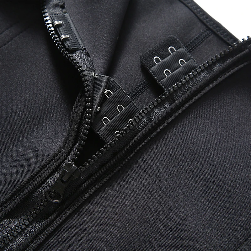 Женский неопреновый тренажер для талии корсеты коррекции фигуры на молнии с