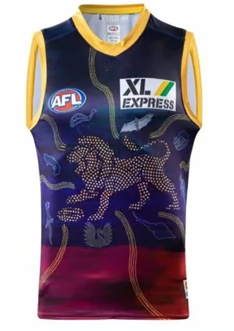 

2020 BRISBANE LIONS AFL GUERNSEY MEN size S-3XL Top quality Free shipping