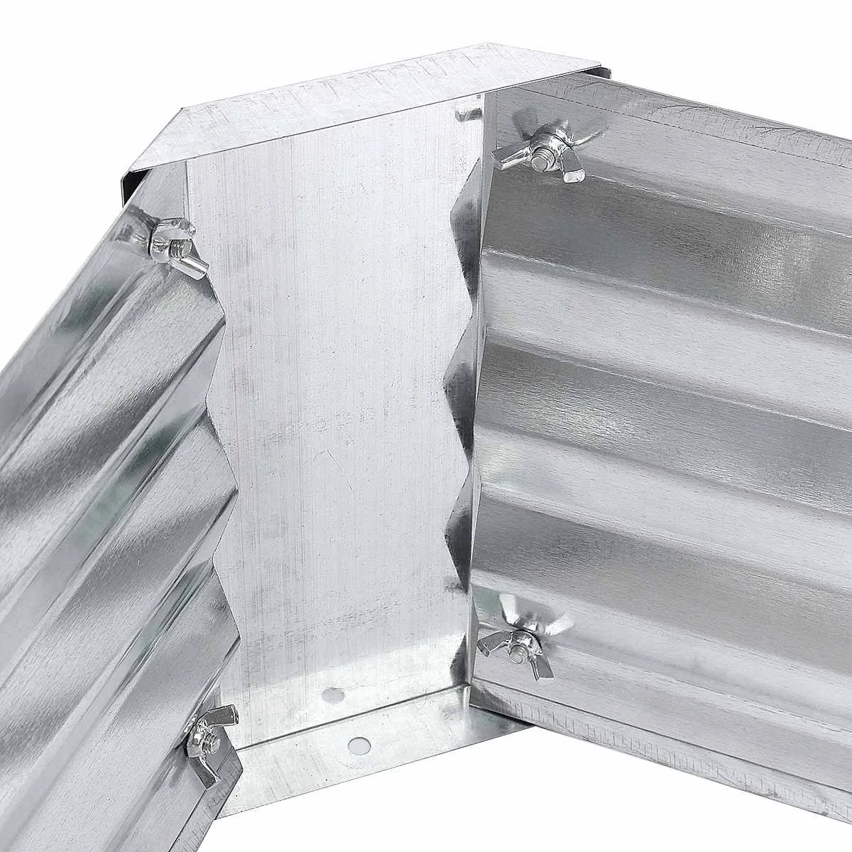 

120cm on Flower Vegetable planting Garden Bed Patio Planter Basket Metal Raised home Backyard decoration Garden Nursery Pots