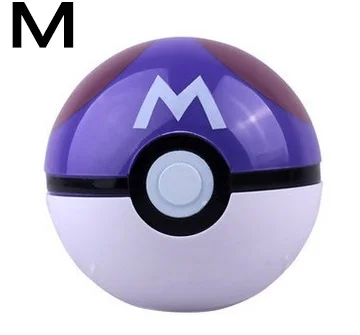 M 1 шт. Pokeball+ 1 шт. случайный рисунок внутри фигурки игрушки для детей крутая коллекция игрушек для детей подарок на день рождения - Цвет: M