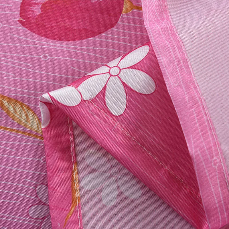 Тюльпан печать окна занавески s короткие 2 цвета для гостиной спальни