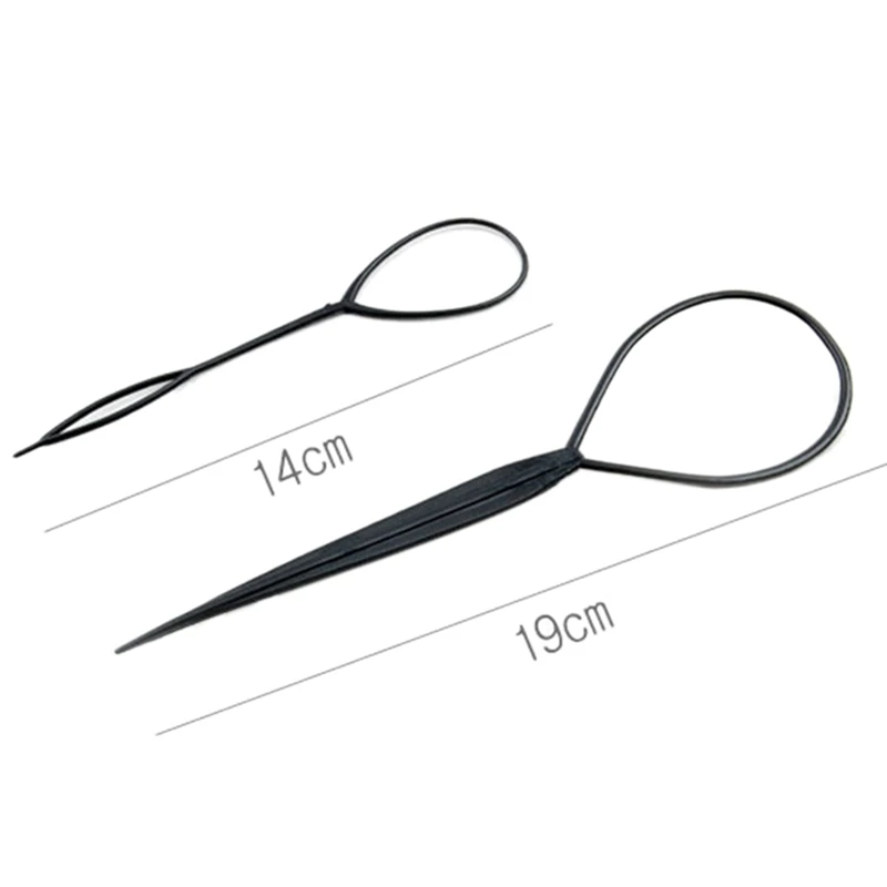 Пластиковая петля для прически конский хвост|Заколки плетения кос| |