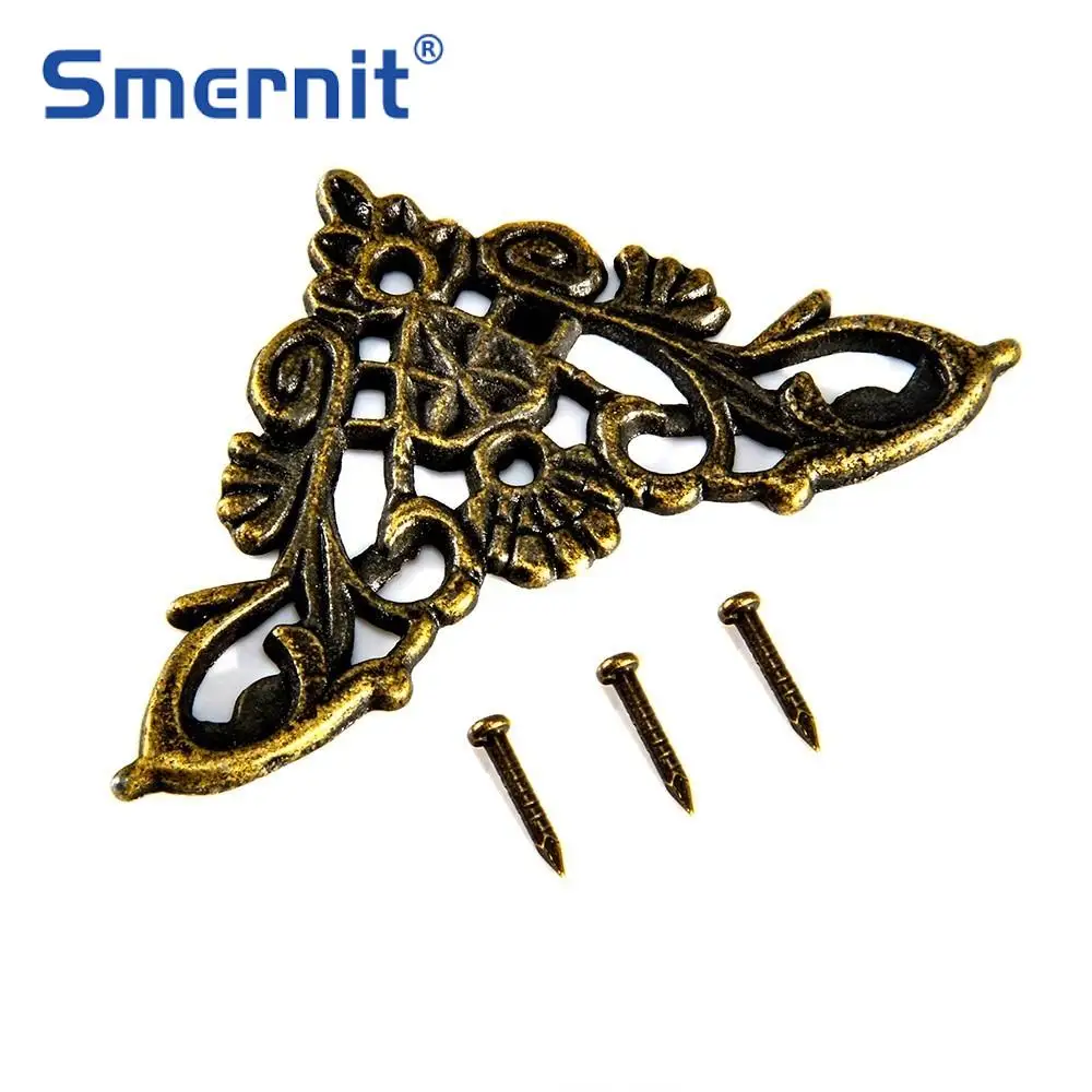 12 шт. декоративные угловые протекторы для антикварных ювелирных изделий