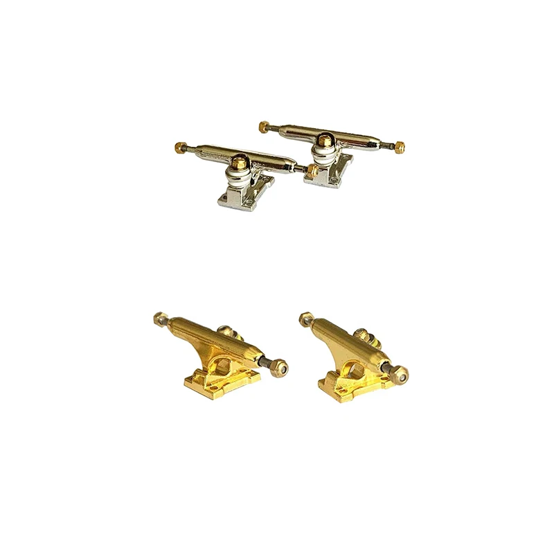 

34mm 32mm High Quality Single Axle Professional Fingerboard Trucks Finger Skateboard Parts With Locknuts