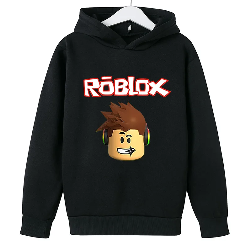 

2021 Spring and Autumn New Game Hoodie Tops Pure Cotton Children's Sweatshirt Children's Clothes 4-14 Years Girls Boys Clothes