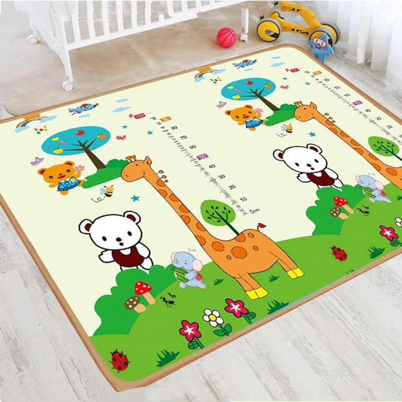 2021 thicken 1cm new baby foam crawling mat children eva educational toys kids soft floor game mat chain fitness gym game carpet free global shipping