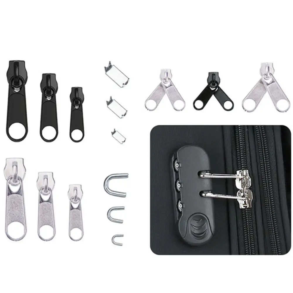 Набор для ремонта застежек-молний 84 шт. плоскогубцы установки на молнии сменные