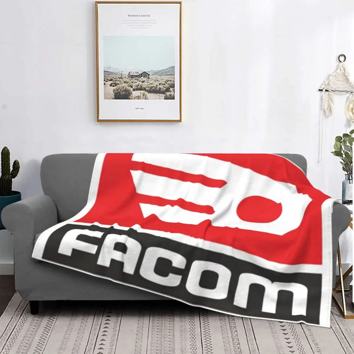 

Facom-Manta de muselina a cuadros para cama, toalla de playa de lujo, 3 unidades
