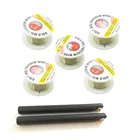 Баку Золотой молибdenum провод 0,08 мм ЖК-стекло разделительная леска 100 м с ручкой инструмент для ремонта смартфонов iPhone Samsung