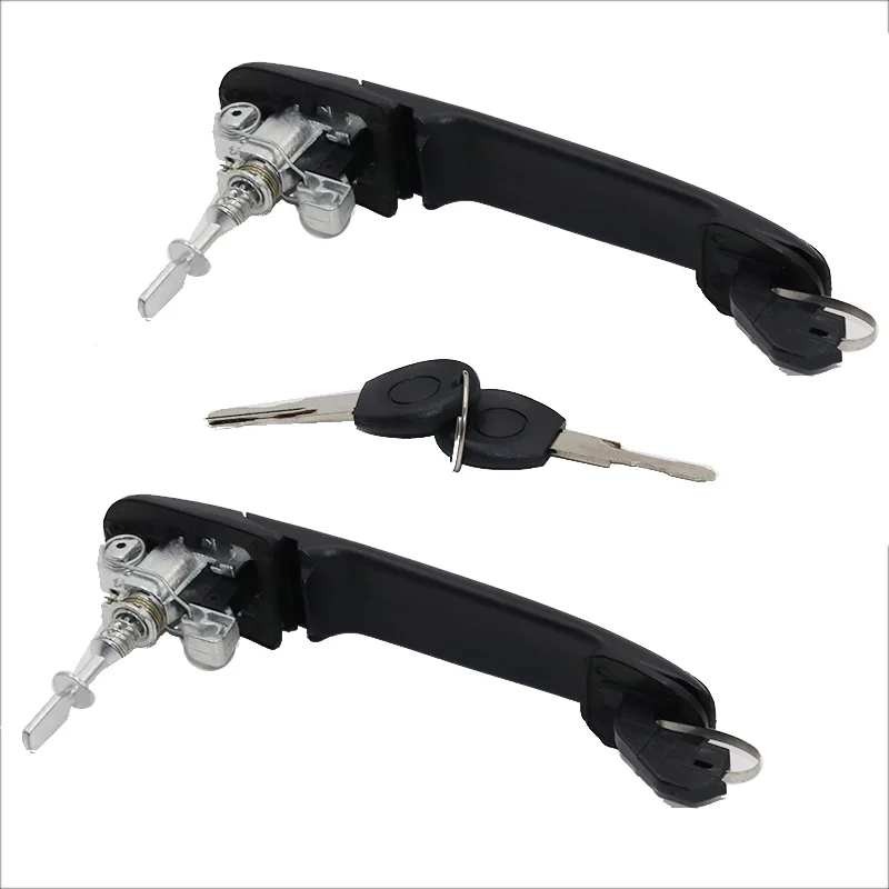 Передняя левая и правая дверная ручка 6N0837207CD с замком для VW POLO 6N 6N1 6N2 SHARAN SEAT ALHAMBRA
