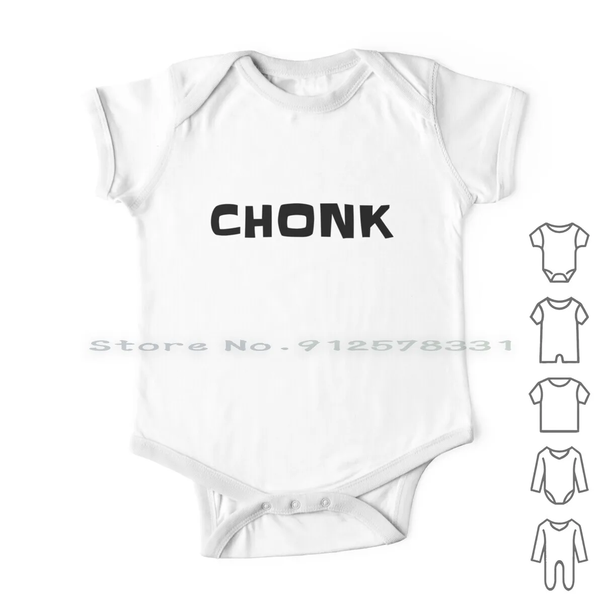 Chonk Newborn Baby Clothes Rompers Cotton Jumpsuits Chonky Boi Pets Animals Meme Trending Boi Chonky Boy Big Large Dogs Cats
