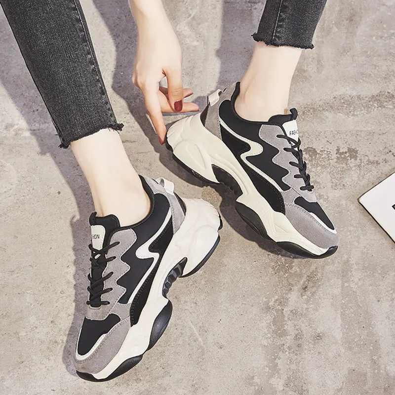 TKN/2019 женские кроссовки Женская легкая дышащая обувь на платформе chaussures femme