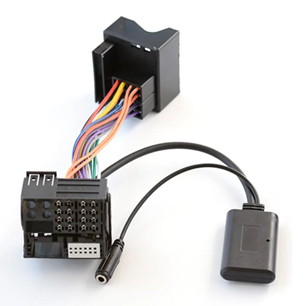 AUX Bluetooth музыкальный аудио кабель адаптер без потерь штекер микрофон для Mercedes Benz