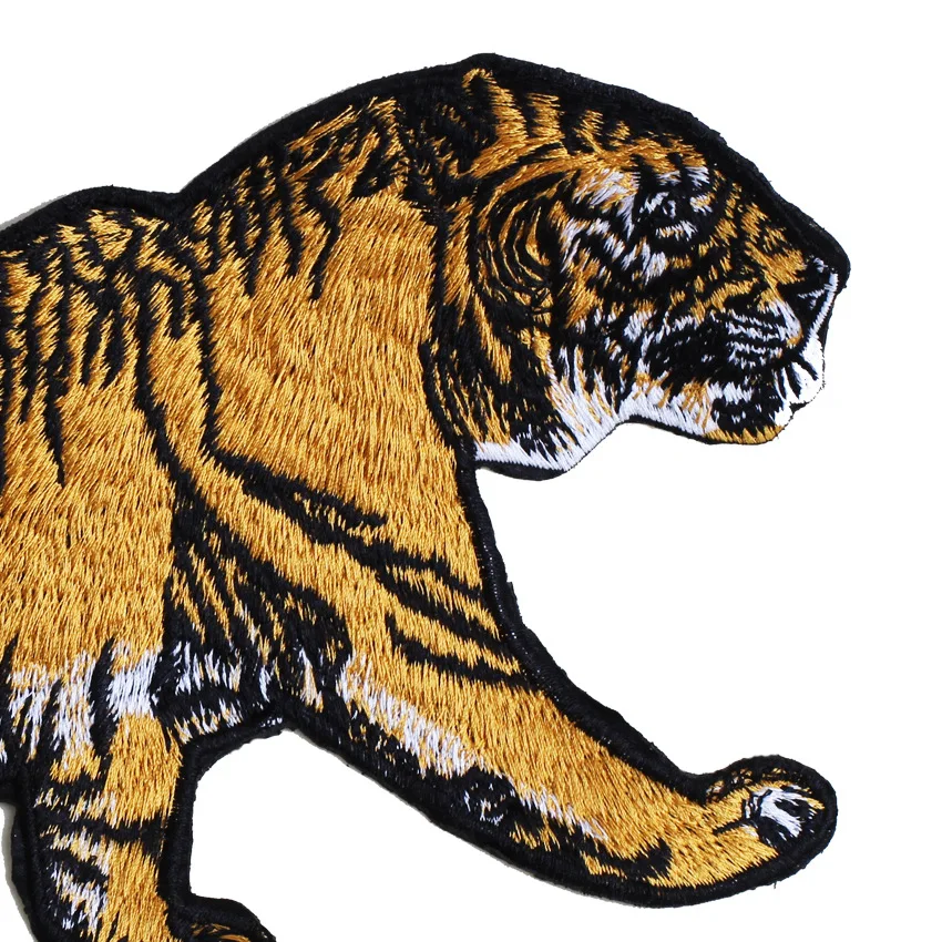 1 шт. нашивка с вышивкой Тигр|Заплатки| |