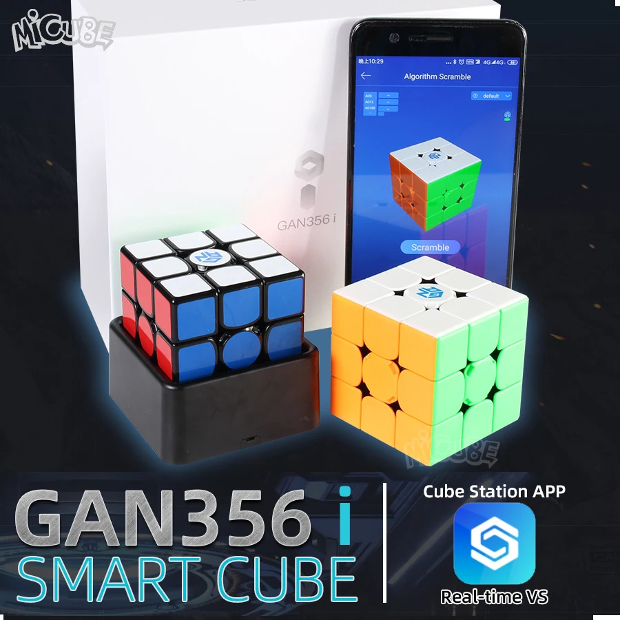 GAN356 i Магнитный магический скоростной куб 3x3x3 GAN356i станция App GAN 356i магниты онлайн