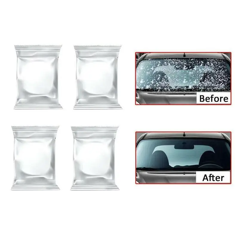 

1 Pcs Car Glass Cleaning Effervescent Tablets Avoid Dry Scraping for Glass Small Portable Suitable for Kitchen Bathroom Window
