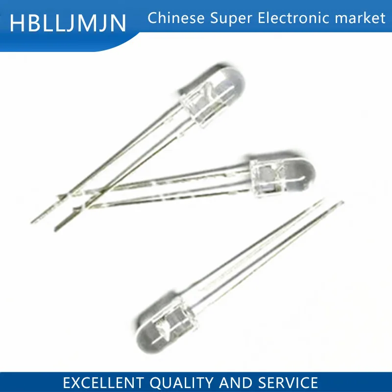 50 шт. прозрачный светодиодный Диод F5 5 мм 7 семи цветов медленно мигает |