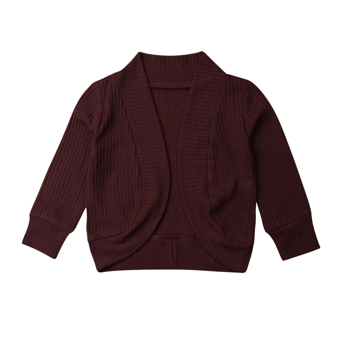 Детские свитера Осенний вязаный свитер для маленьких девочек кардиган пальто