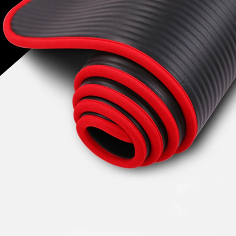 

10mm TPE Sport Thick Yoga Mat for Fitness,Pilates Gymnastics Mats Massage Pad Exercise Mat for Beginner