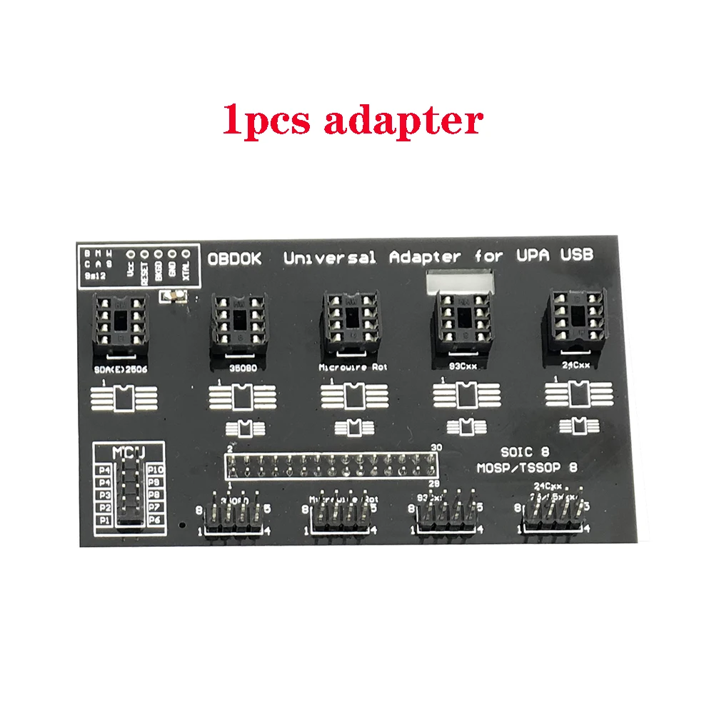 USB универсальный адаптер для микропроводов с зажимом 8 soic I2C/SPI | Автомобили и