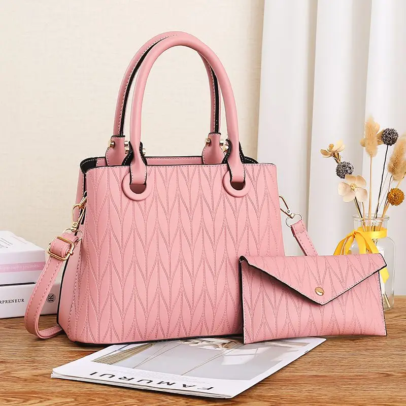 

Женская сумка-тоут из ПУ кожи, с ручками и плечевым ремнём