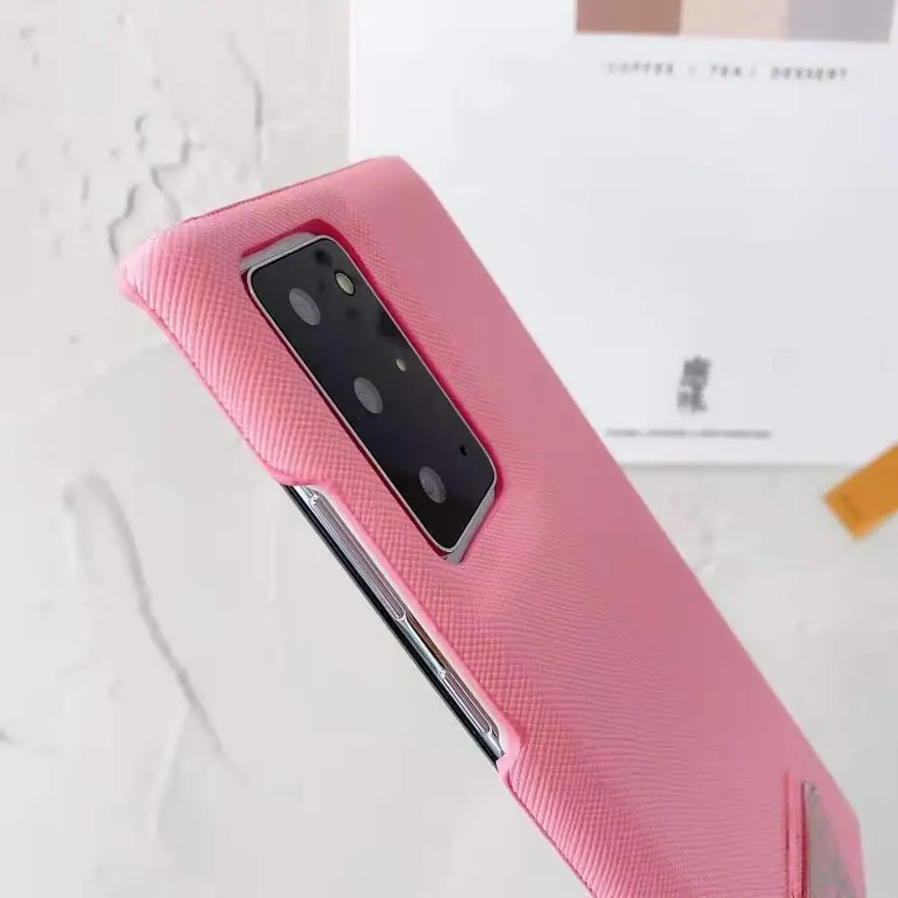 triangle pd luxury pu lether business phone case for iphone 12 mini 11 pro xs max xr 7 8 plus hard back cover accessory bag free global shipping