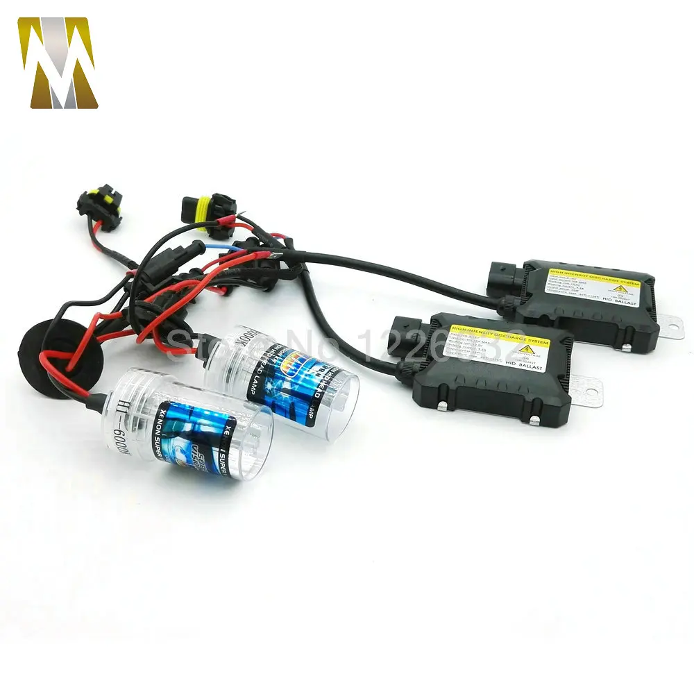 1 пара 55 Вт HID Автомобильные фары комплект для переоборудования ксенона авто