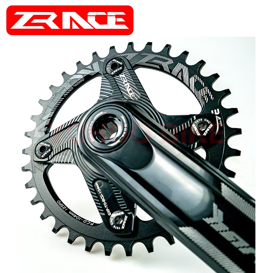 ZRACE Bike Ninja Star CAMO Прямой кронштейн Паук для SRAM BCD104 Chainring | Спорт и развлечения