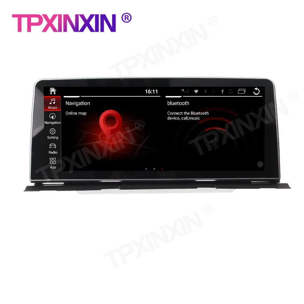 저렴한 무선 Carplay 8 + 256G BMW 6 시리즈 F12 2010-2016 2017 안 드 로이드 11 자동차 멀티미디어 플레이어 자동차 스테레오 GPS 네비게이션 자동 라디오