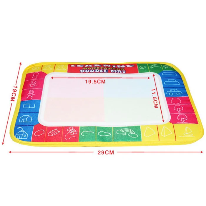 

New Education Toys Water Drawing Painting Writing Mat Board Magic Pen Doodle Gift children toys for kids education toys 29X19cm