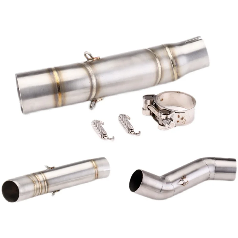 

Slip On For Honda CBR300 CBR500 CBR400 CBR500R CBR500X Motorcycle Performance Exhaust Modified Carbon Fiber Middle Link Pipe