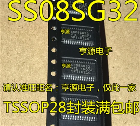 

S9S08SG32E1VTLR SS08SG32VTL SS08SG32 TSSOP28