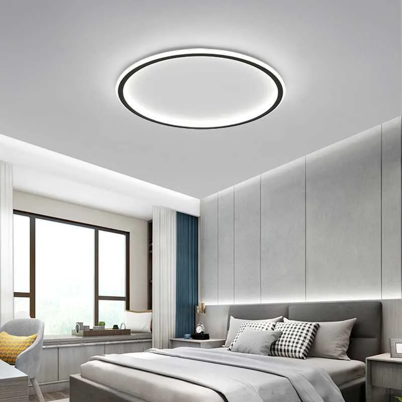 Ультратонкая люстра современный светодиодный светильник для гостиной