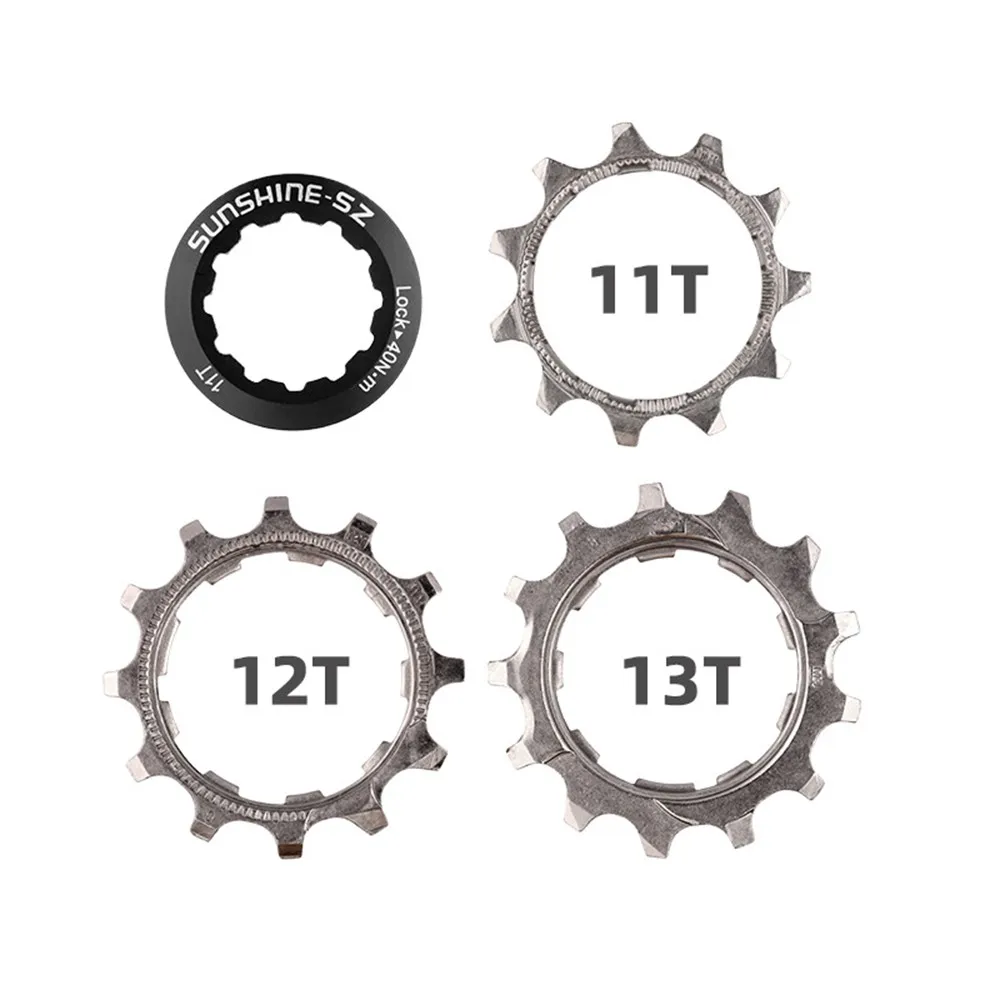 1pc MTB Bike Flywheel Small Gear Road Mountain Bicycle Cassette Cog 8 9 10 11 Speed 11T 12T 13T Tooth Freewheel Steel Patch Part images - 6