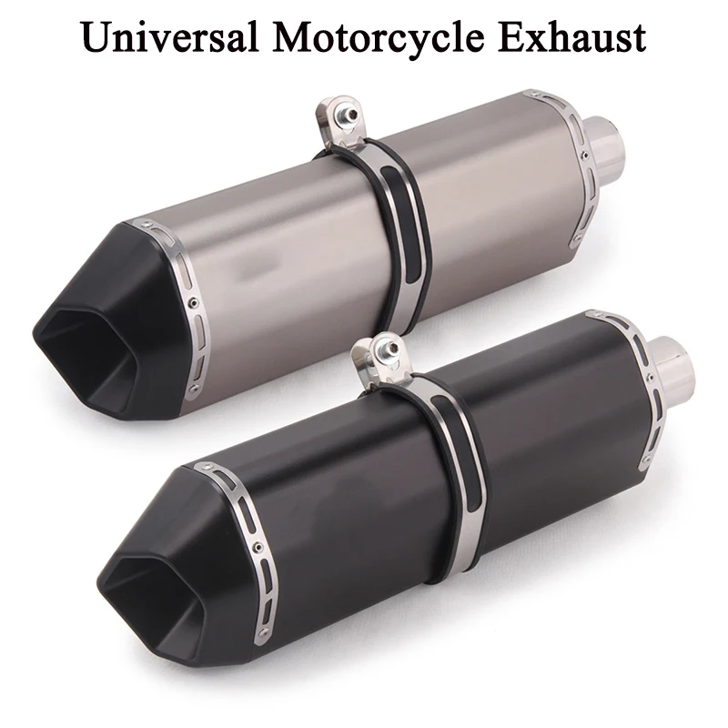 Универсальный выхлопной трубы мотоцикла GP 51 мм модифицированный глушитель Esacpe