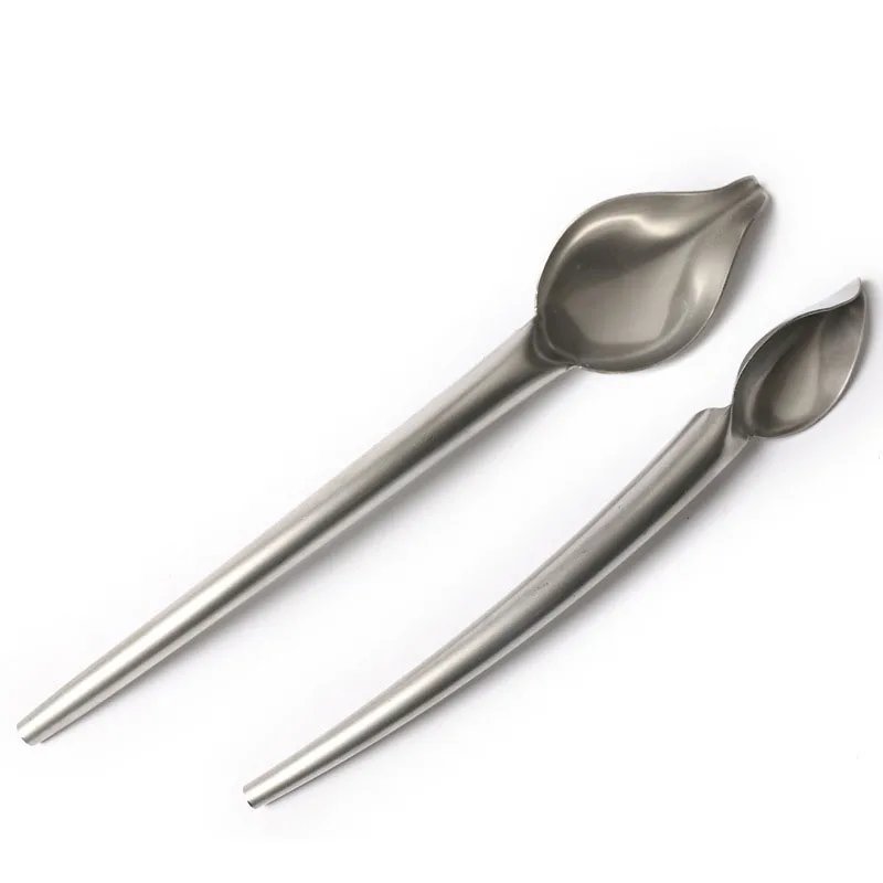 Ложка из нержавеющей стали для творчества 1 шт. ложка украшения пищи инструмент