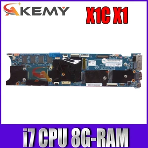 for lenovo thinkpad x1c x1 carbon 2014 laptop motherboard 12298 2 lmq 1 mb with i7 cpu 8gb ram 100 test working 00up983 00hn769 free global shipping