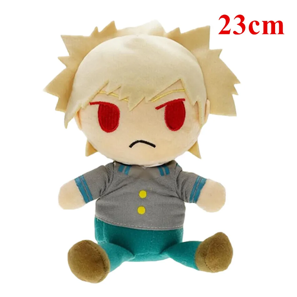 Фиолетовый 15 см аниме My Hero Academy izku Midoriya Katsuki Bakugou Shouto Todoroki плюшевые подвесные игрушки мягкие куклы подарок - Цвет: Фиолетовый