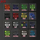 JCD A B красочные LR кнопки клавиатуры для Advance кнопки рамка для GBA D колодки кнопка включения и выключения питания комплект
