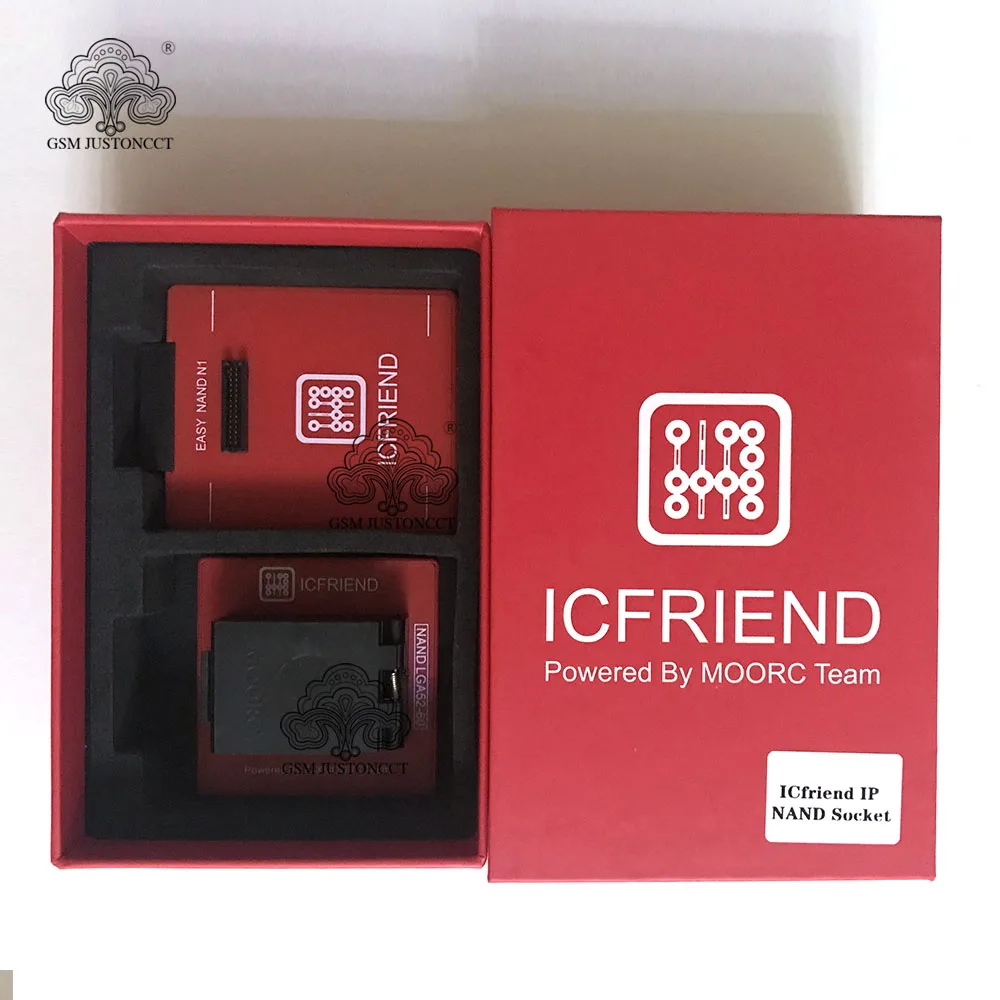 latest version Icfrend ip Sockert Z3X Easy-JTAG Nand N1 for lphone socket NAND support NAND LGA25-60 workwith EASY JTAG plus box